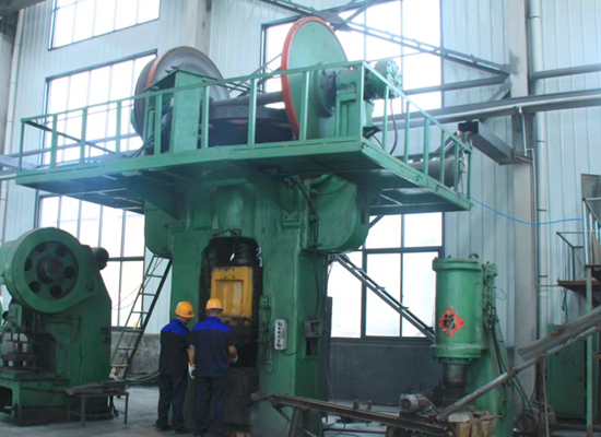 Hot forging